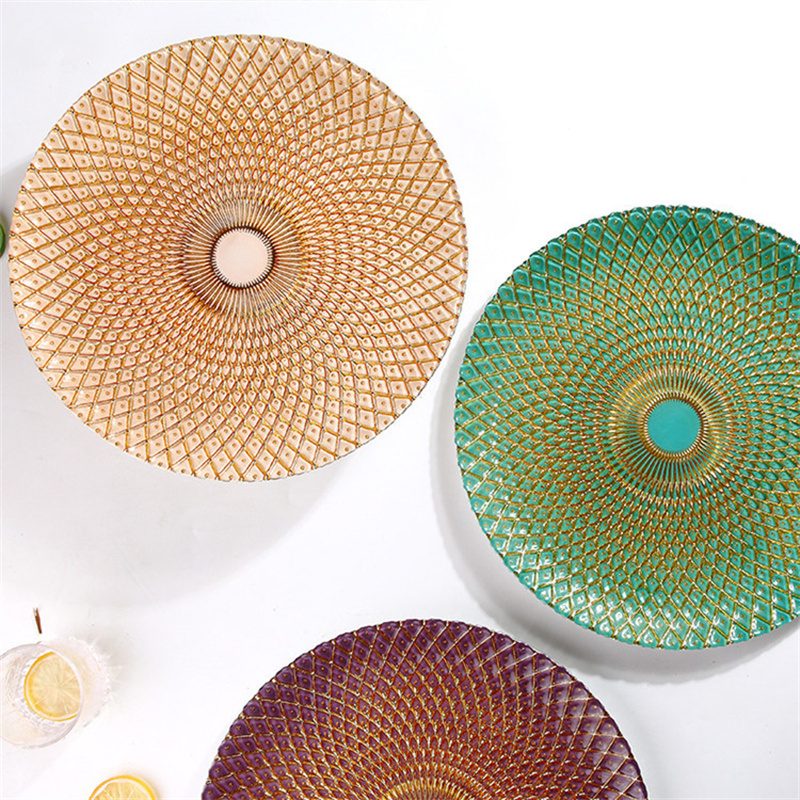 Wholesale Glass Charger Plate PZ-057 - Image 7